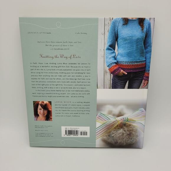 Faith Hope Love Knitting Celebrating the Gift of Knitting 20 Beautiful Patterns - Picture 4 of 16